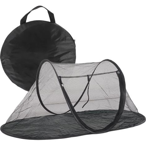 Tente pour Chat D'extérieur, Parc Portable pour Animaux de Compagnie avec Sac de Transport, Tente d'exercice Pliable pour Animaux de Compagnie, Cage de Parc en Respirante (1/5)