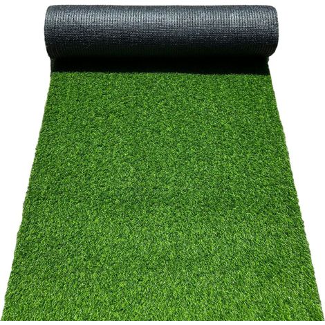 Tappeto erba sintetica finto prato verde per esterno giardino 30mm rotolo 10 mt - 2x10 Mt (1/5)