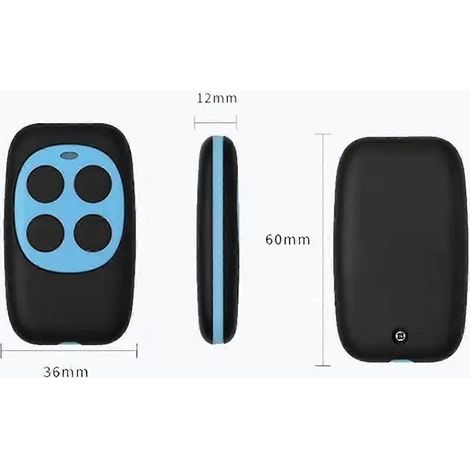 Duplicatore di telecomandi per apriporta da garage 280-868 MHz, telecomando radio multifrequenza, universale (1/5)