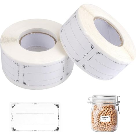 Rolls of 1200 Pieces Self-Adhesive Kitchen Labels - Universal (1/5)