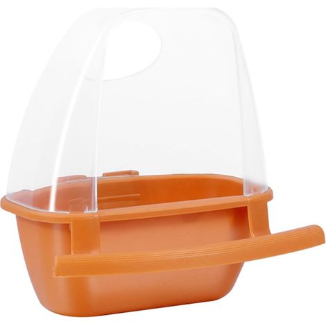 2 Mangeoire pour Cage à Oiseaux, Plastique Non Toxique, Bol à Suspendre, Pour Perruche, Canari (1/5)