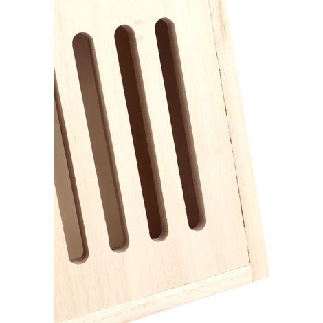 Maison d'insectes en bois pour jardin extérieur, abri pour abeilles, nichoir décoratif (type C) (1/5)