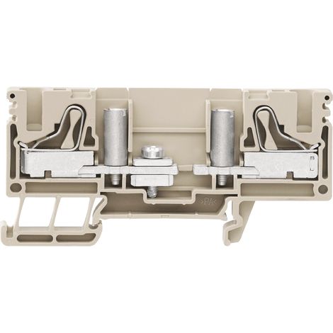 Bloc de jonction sectionnable Weidmuller P, Enfichable, Beige foncé ( Prix pour 1 )