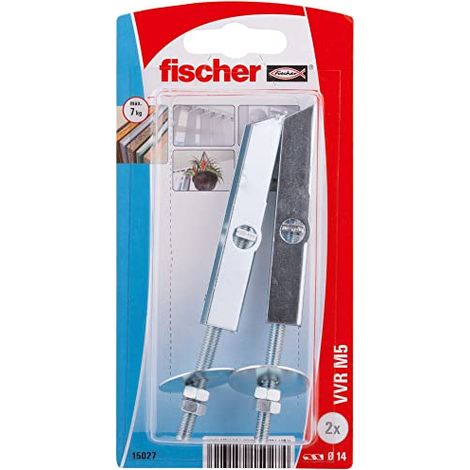 Ancoraggio a molla per soffitto Vvr M5k 2 pezzi 15027 - Fischer (1/4)