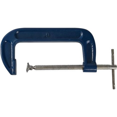 Blue Spot Tools 50mm (2") Fine Thread G-Clamp (1/3)