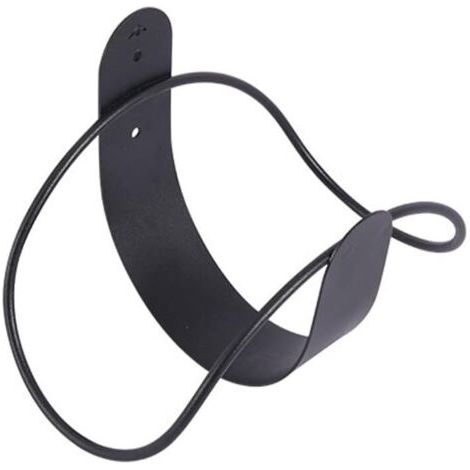 Ganci per tubo da giardino - Supporto sospeso per tubo da giardino, corda, per esterni (nero) (1/4)