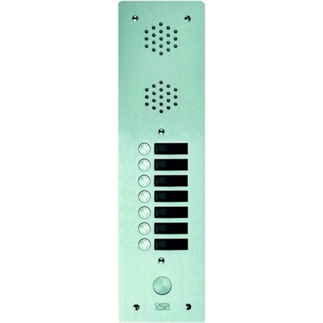Plaque av alu 6mm 1r 07bp URMET 7771/7