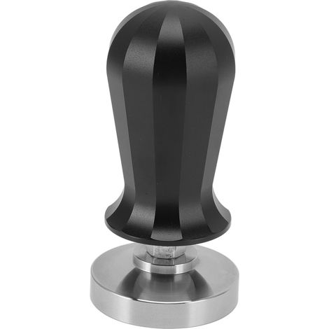 Tasseur à café plat, base en acier inoxydable 304, marteau à poudre, pression constante de 13,6 kg (30 lb), accessoires pour le café, 51 mm (1/5)