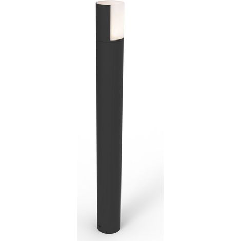 Borne lumineuse extérieure LED CYRA noire Lutec 7198101012