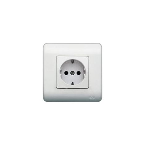 Tappo per spina 2P + TT BIANCO BJC 16724