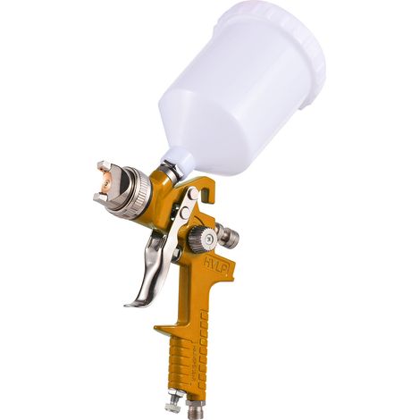 Pistolet de pulvérisation HVLP, pulvérisateur de peinture, machine de pulvérisation, aérographe à alimentation par gravité, outil de peinture avec 3 buses pour meubles de voiture peints (buse de 1,5/1 (1/5)