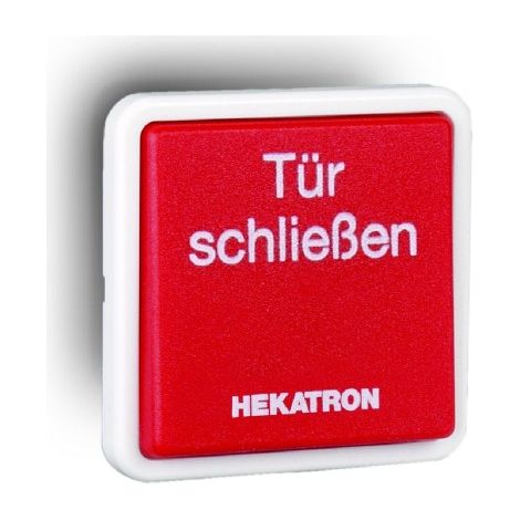 BOUTON DE DÉVERROUILLAGE MANUEL POUR MONTAGE EN SAILLIE/ENCASTRÉ HAT 02 HEKATRON 6500143