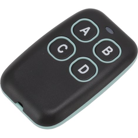 Interrupteur sans fil 433 MHz à 4 boutons pour porte de garage, idéal pour la maison et les centres commerciaux (alimentation CC 12 V). (1/5)