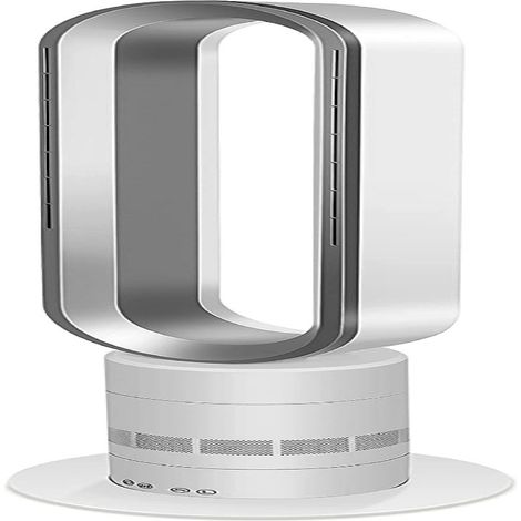 Ventilateur Sans Pales HealSmart – 10 Vitesses – 99cm – Blanc – Design – Élégant (1/5)