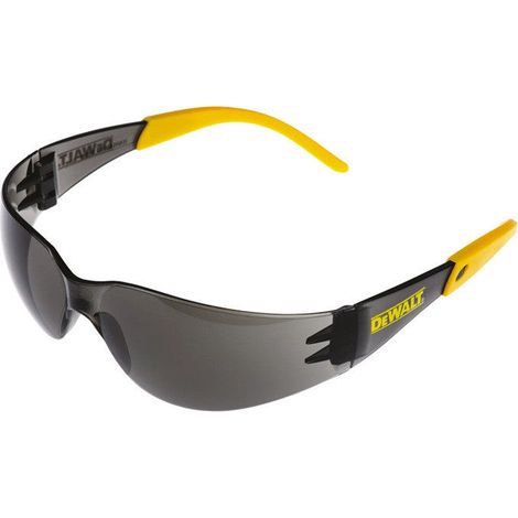 Dewalt – Lunettes de protection DPG542D – Norme EN 166 – Polycarbonate léger – Protection UVA/UVB – Pour chantiers et travaux extérieurs