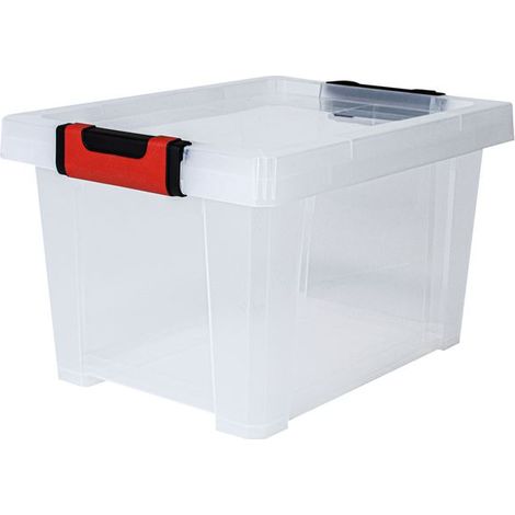 eda Clipstock Aufbewahrungsbox 15 Liter natur