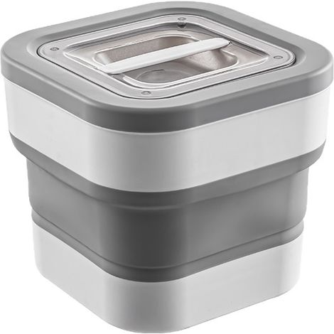 Cubo de arroz japonés plegable, hermético y a prueba de insectos, de gran capacidad y alta calidad, para la cocina. (1/5)