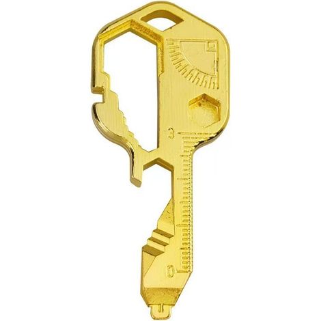 Clé à molette multifonctionnelle, couleur or, pour vélos, pour l'entretien, le montage et la réparation à domicile.-AquaForge (1/3)