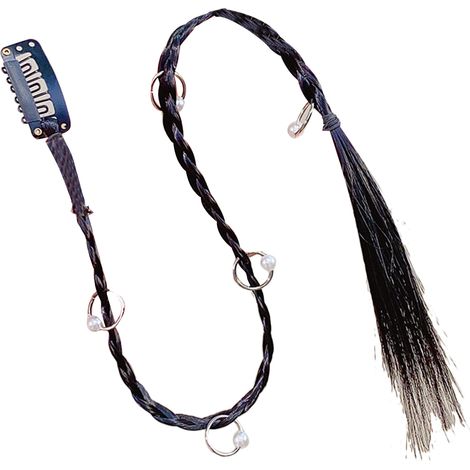 Ponytail Tresse - Fibre Haute Température - Fixation Clip - Pour Boxe Cosplay Spectacle - 1 Pièce (1/5)