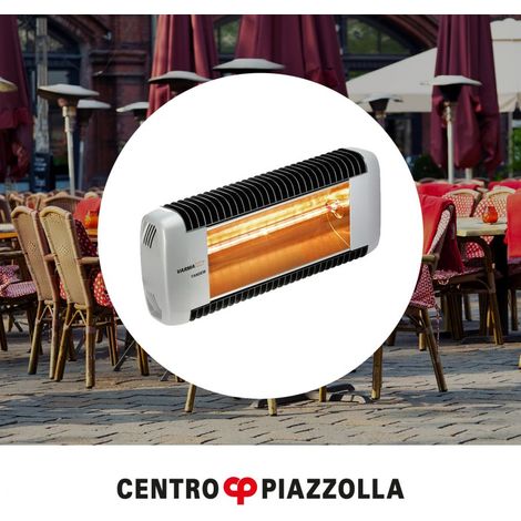 RISCALDATORE INFRAROSSO BIANCO VARMA TANDERRAL9016 AMBER LIGHT