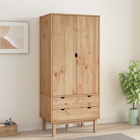 vidaXL Armario OTTA madera maciza pino 76,5x53x172 cm (1/5)
