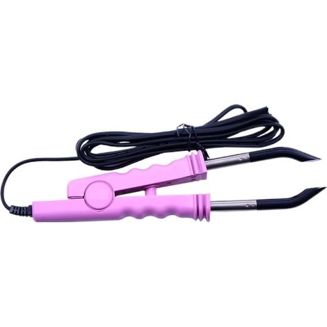 Outils De Liaison Kératine Fer D'extension Cheveux Connecteur Chaleur Fusion Machine Température Gain Temps Efficace(Pink) (1/5)