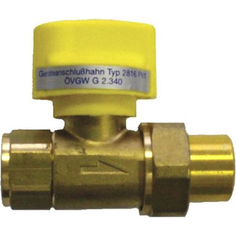 Bwt Gas-Kugelhahn Fig.2816 geschl.Form 1/2' 882060 (1/2)