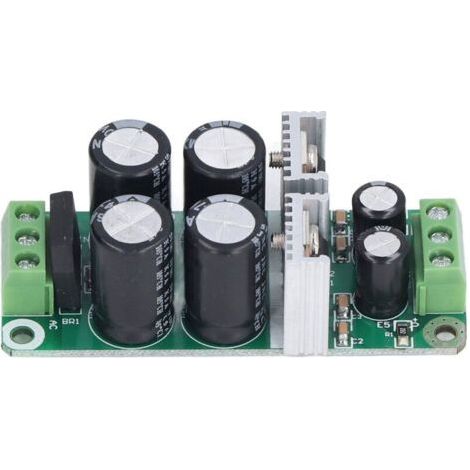 Dual Power Supply Filter Board, 12V Voltage Regulator with 470uF Capacitor (1/5)