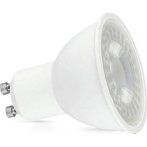 Foco LED V-TAC GU10 7,5 W 38° Cubierta transparente 3000 K