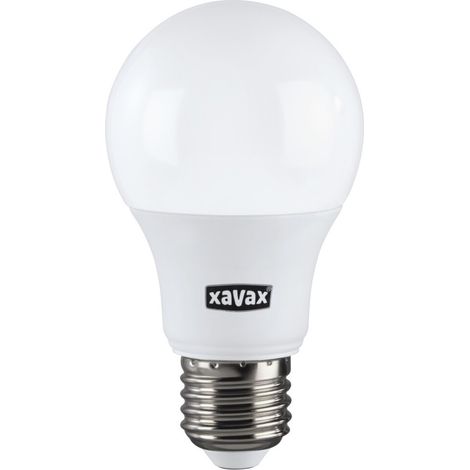 Ampoule LED - XAVAX - E27 - 806 lm (équiv. 60W) - 8,5 W - Blanc chaud