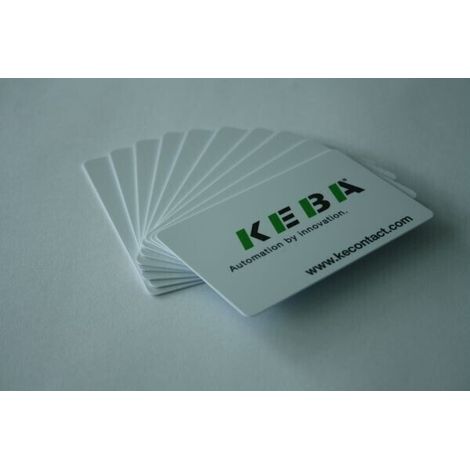 Keba Pacchetto di 10 Carte RFID Tecnologia di Automazione