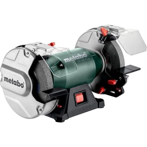 Touret a meuler - METABO - DS 200 Plus - Meules en corindon brun - Pare-étincelles - Porte-piece (1/5)