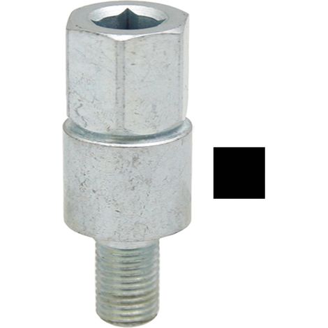 Freischneider-Schaftadapter M6 x 6 mm Vierkant