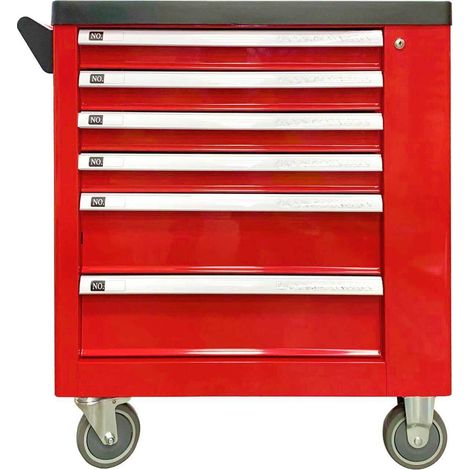 Cassettiera Portautensili 6 Cassetti e Rotelle con 138 Utensili 68x46x h.77 (1/4)
