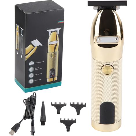 Nouvelle tondeuse à cheveux domestique avec écran numérique LCD, tondeuse à cheveux USB pour hommes avec pommade, tondeuse à cheveux professionnelle haute puissance. (1/5)