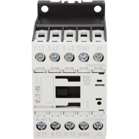 Contactor de potencia 12A 3P 24V CA 1Z 0R DILM12-10(24V50/60HZ) 276834
