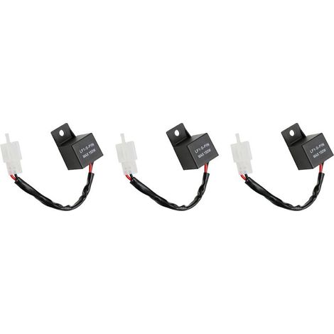 relè LED indicatore da 12 V per moto/quad, indicatore di carico indipendente, LF1-S-Pin, max 150 W, 2 pin (1/2)