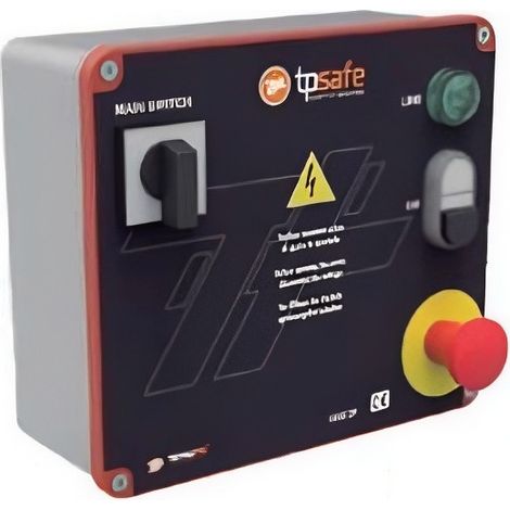 Cuadro eléctrico con parada controlada 10 a QGE 21 (1/2)
