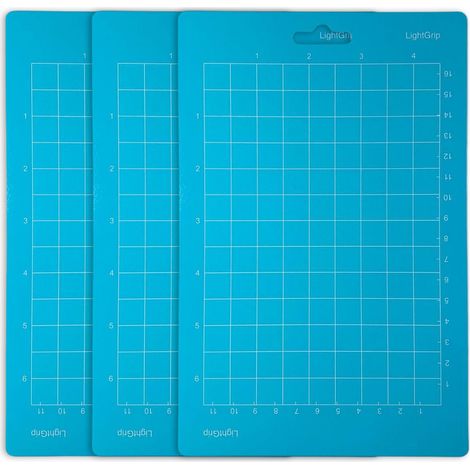 Tapis de découpe pour Cricut, lot de 3 tapis de découpe adhésifs avec colle de rechange, tapis de découpe antidérapants pour accessoires Cricut Joy (1/5)