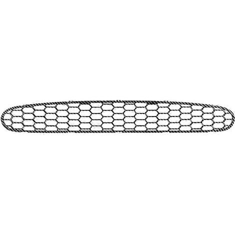 Rejilla delantera de malla tipo panal para Subaru Impreza WRX STI 2008-2014 (1/5)