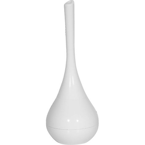 Ensemble brosse et support WC moderne, accessoires de nettoyage pour salle de bain, poils résistants pour intérieur européen (1/5)