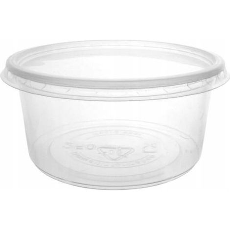 Contenitore per zuppa in PP, ciotola rotonda per gastronomia, 350 ml, confezione da 50 pezzi (1/5)
