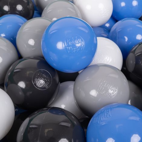 Ballons KiddyMoon pour piscine sèche, en polyéthylène, un ensemble de ballons pour jouer à la maison