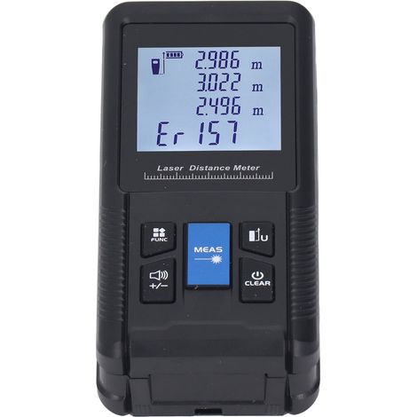 Télémètre laser numérique portable 120 m, appareil de mesure laser avec plusieurs modes de mesure (1/5)