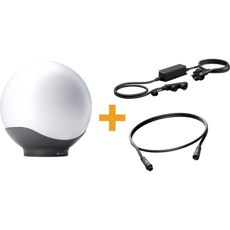 Steinel LED AUSSENLEUCHTE STARTERSE SPHERA-400 C 094836 LED-Leuchtkugel  9.07 W
