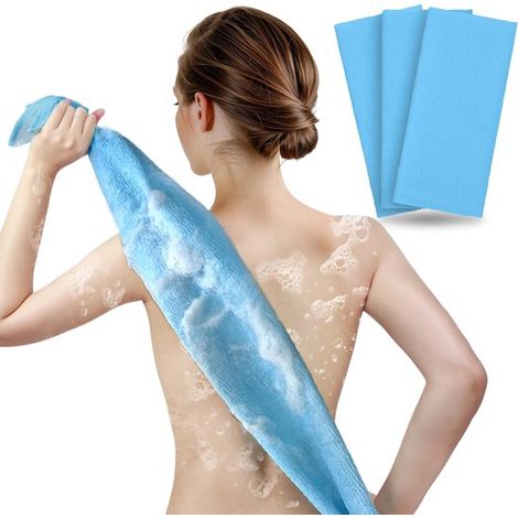 Toallas de baño, Aptas para todo tipo de piel, Dejan la piel más suave, Toallas de secado rápido, Juego de 3-30 x 90 cm (1/5)