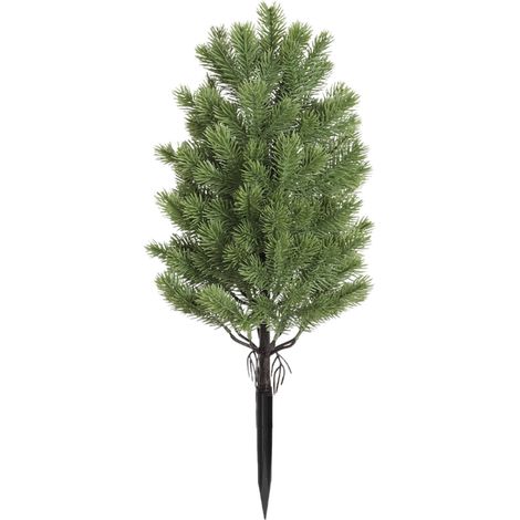Arbre De Noël En Cèdre Artificiel - 55 Cm - Pour Extérieur Et Intérieur - Avec Piquet De Sol - Filler Pour Urne De Noël - 1 Pièce (1/4)