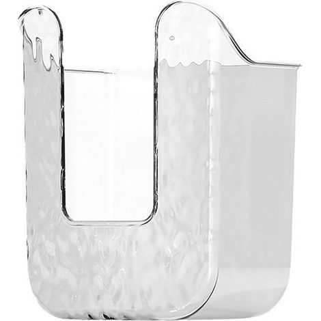 Boîte De Rangement Pour Essuie-Tout - Boîte Murale En Plastique Transparente - Pour Cuisine Salle De Bain Chambre - 1 Pièce (1/5)