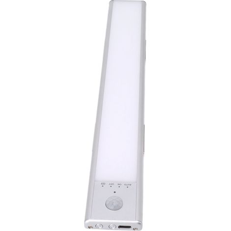 Lampe de meuble à détecteur de mouvement avec port USB-C, éclairage LED, capteur d'induction à 120°, diamètre de 30 cm, batterie lithium-polymère de 1100 mAh (1/5)