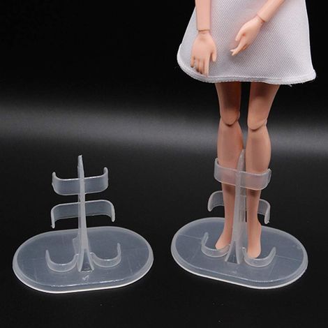 Plastic Doll Stands for Dolls 18-30cm (1/5)